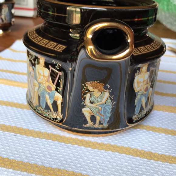 Fakiolas Expresso/Tea Mythology GreekTea set (hand made in Greece) - Picture 13 of 16